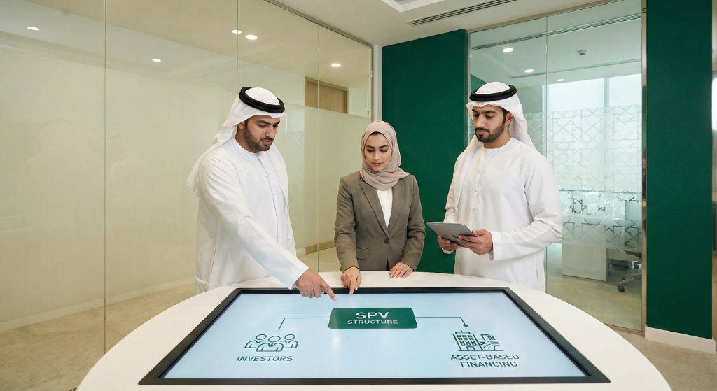 Sukuk structure flow