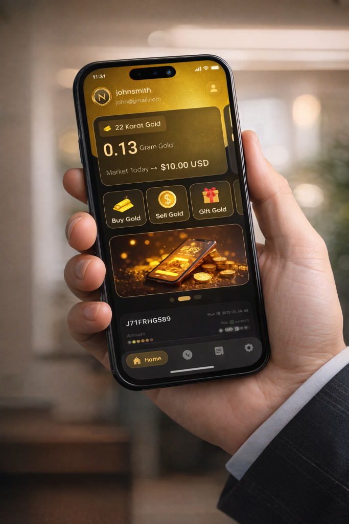 NebuSave app interface